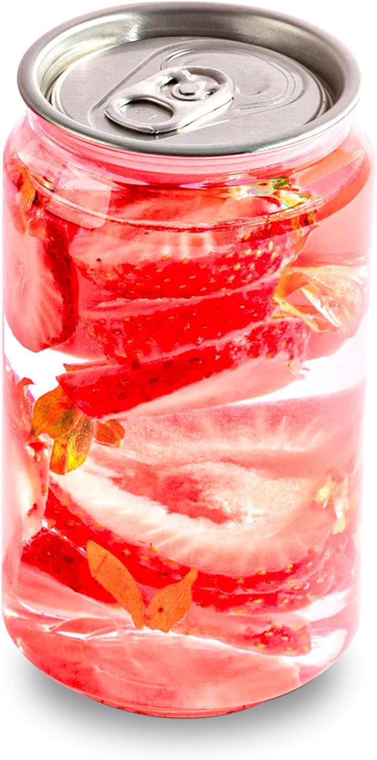 Hammont 200pk Plastic Juice Bottles with Caps for Smoothies