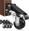 SPACECARE Retractable Workbench Casters Kit - Heavy Duty 700 lb Set