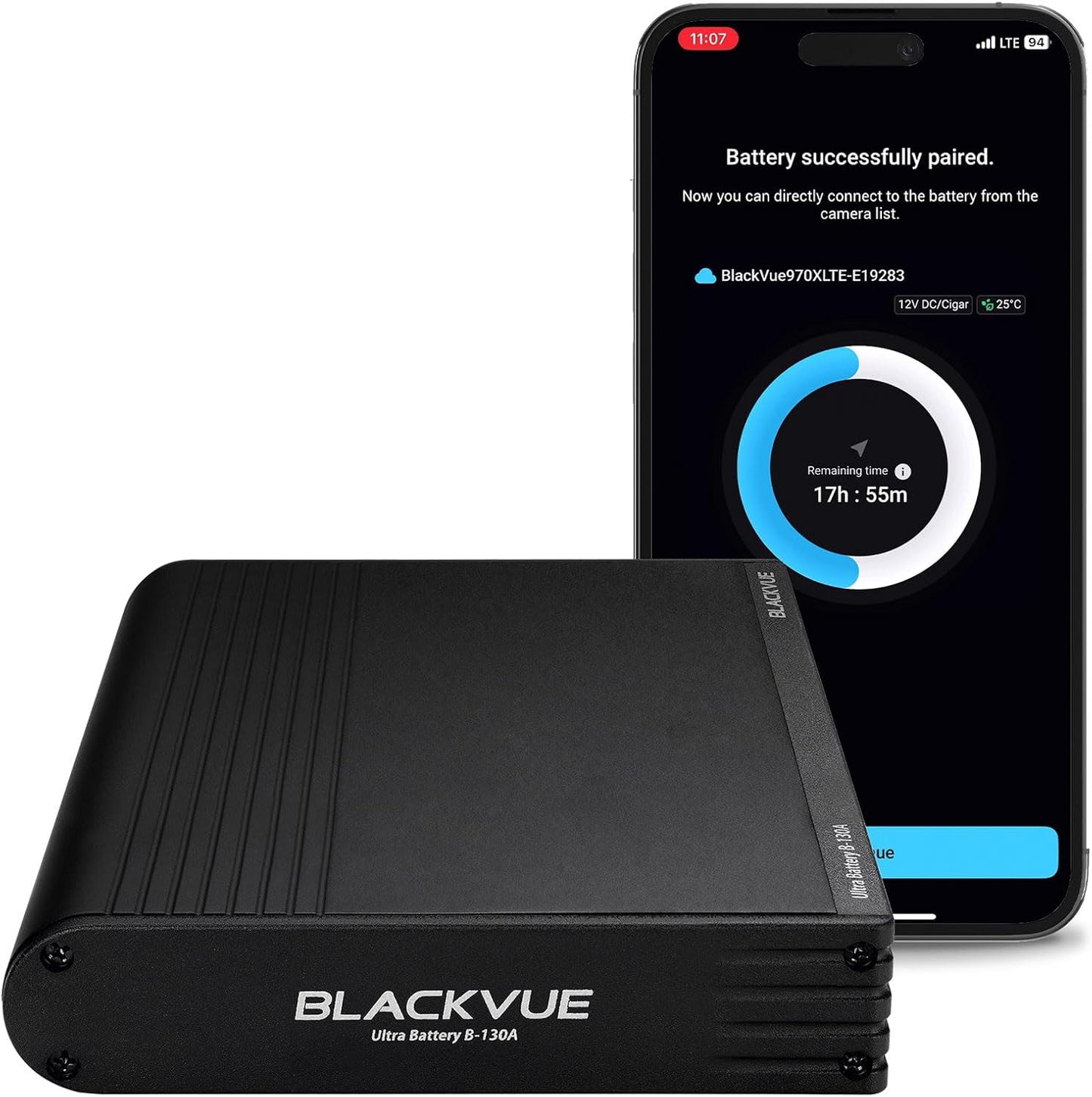 Blackvue B-130A Ultra Battery for Dash Cams with Fast Charging