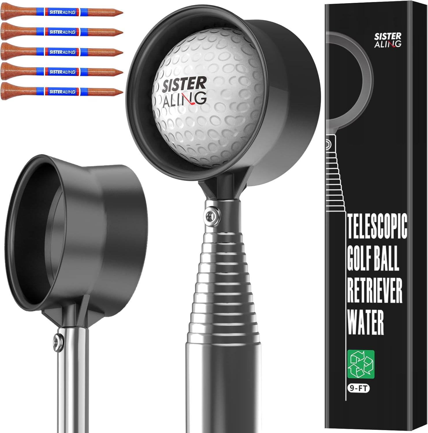 Telescopic Golf Ball Retriever for All Golfers