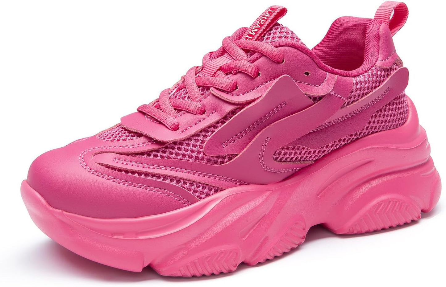 DREAM PAIRS Women's Platform Chunky Sneakers for All-Day Comfort
