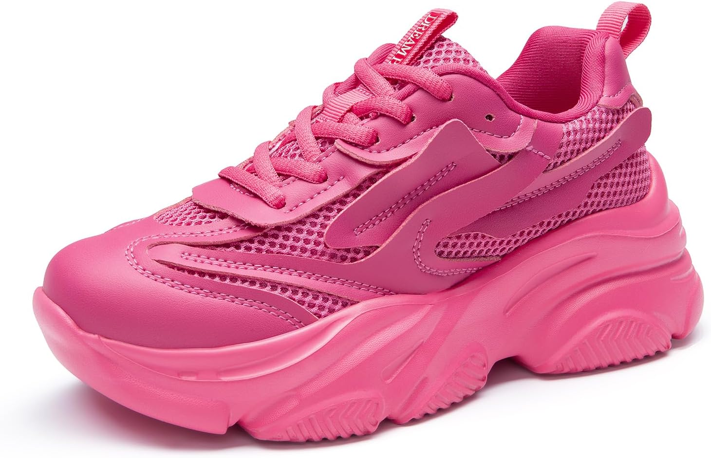 DREAM PAIRS Women's Platform Chunky Sneakers for All-Day Comfort