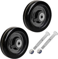 Phenolic 6in x 2in Trailer Jack Wheel 2 Pack - High Temp Durable