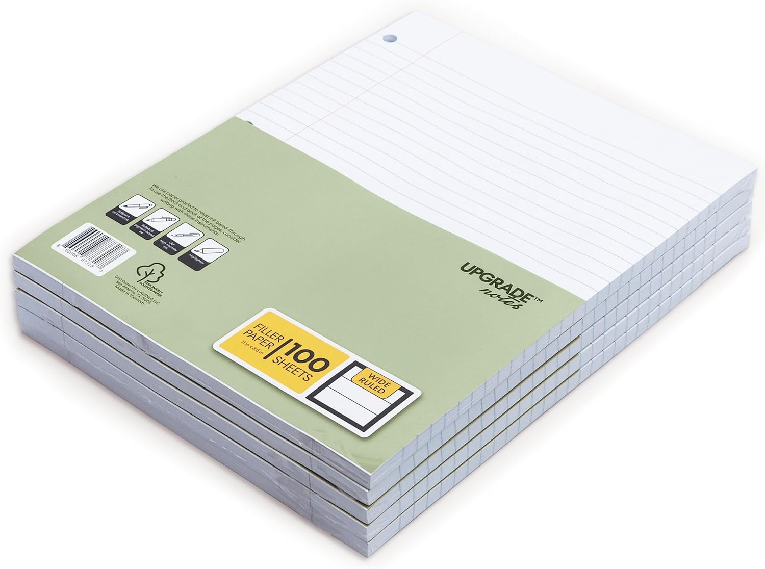 Ink-Bleed Resistant Filler Paper 500 Sheets