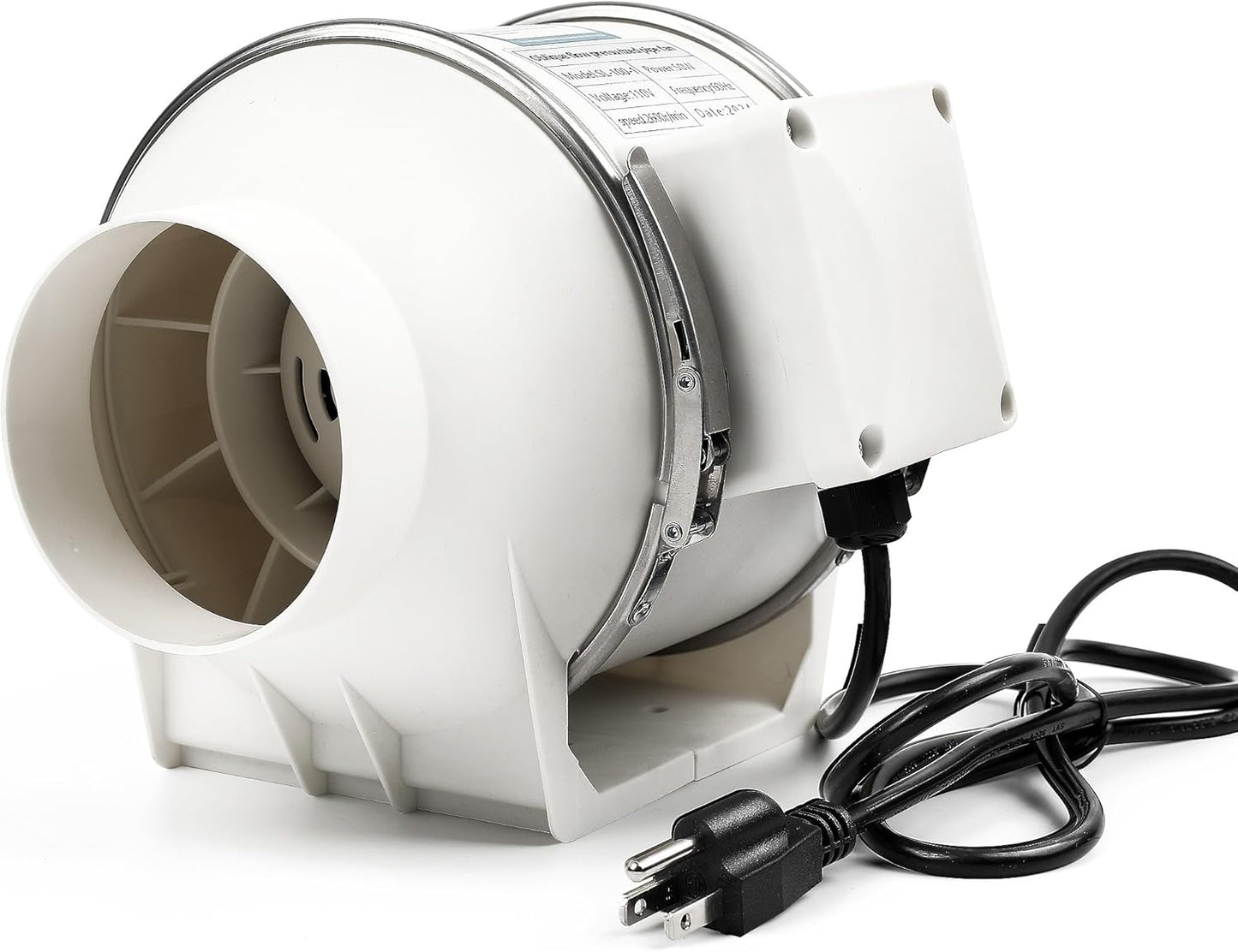 High Efficiency 4 Inch Duct Fan for Ventilation and Exhaust
