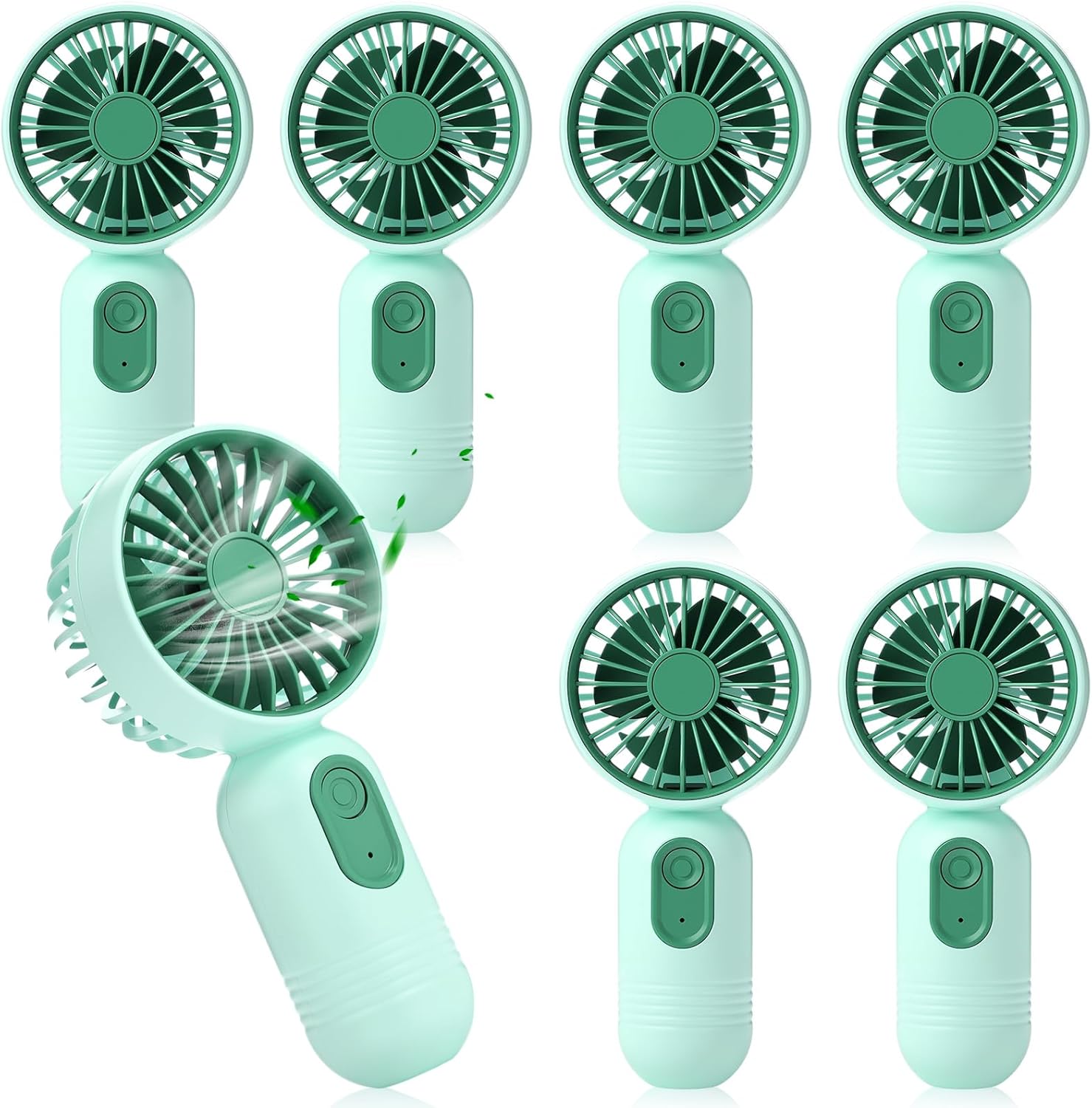 Mini Portable Fan Bulk by Rossesay - Cute Handheld Design