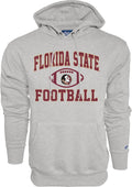 Blue 84 Men's Hoodie Gray Football - Classic Seminoles Comfort