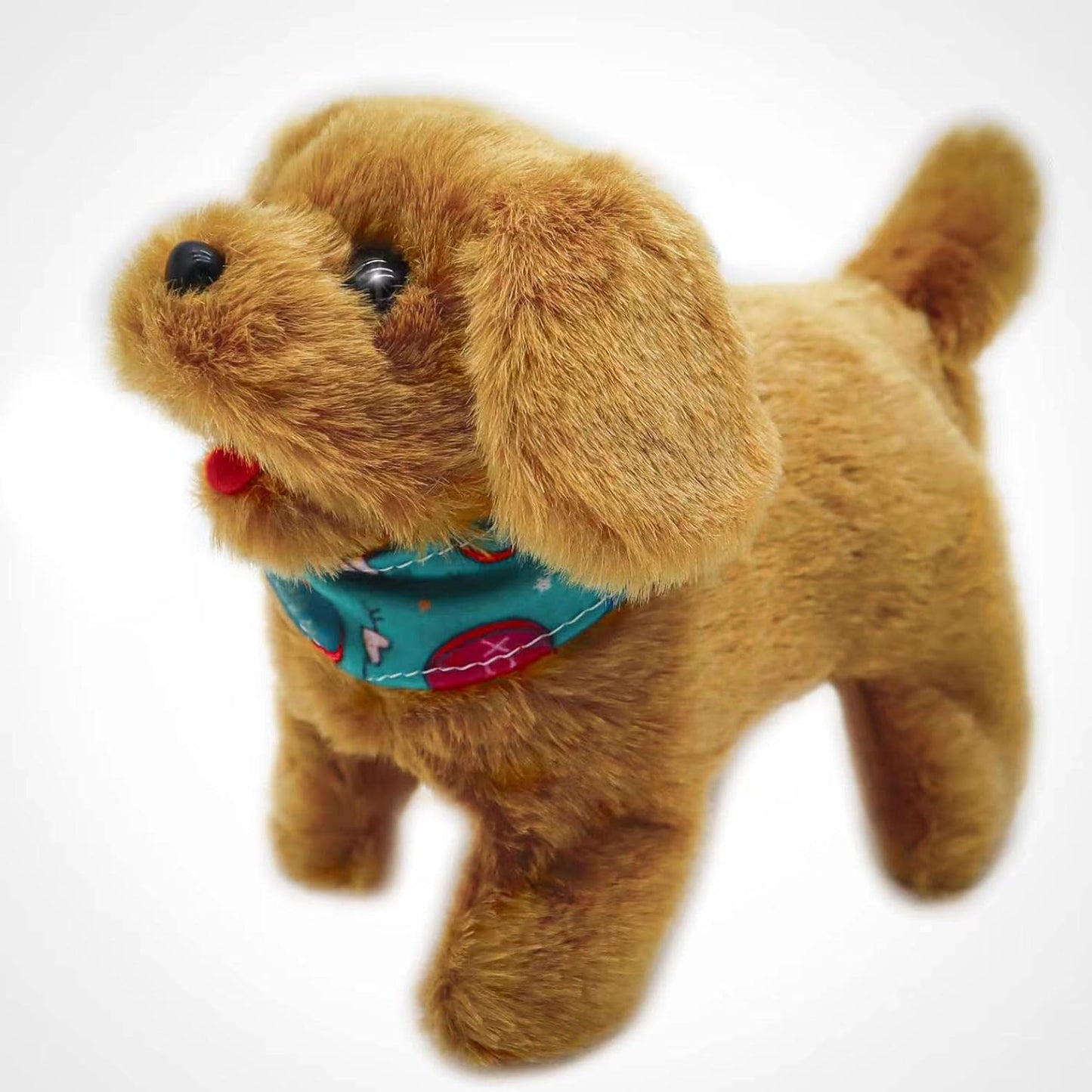Interactive Flip Over Puppy Toy - Walk, Sit, Bark! 