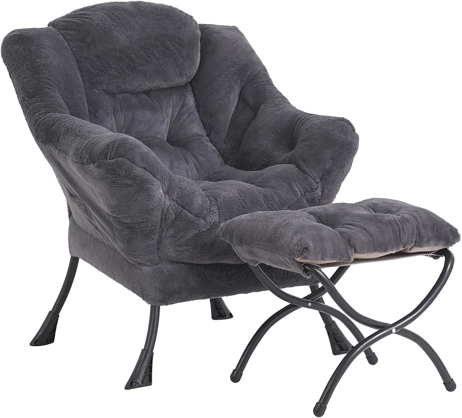 LITA Lazy Chair with Ottoman for Comfortable Relaxation
