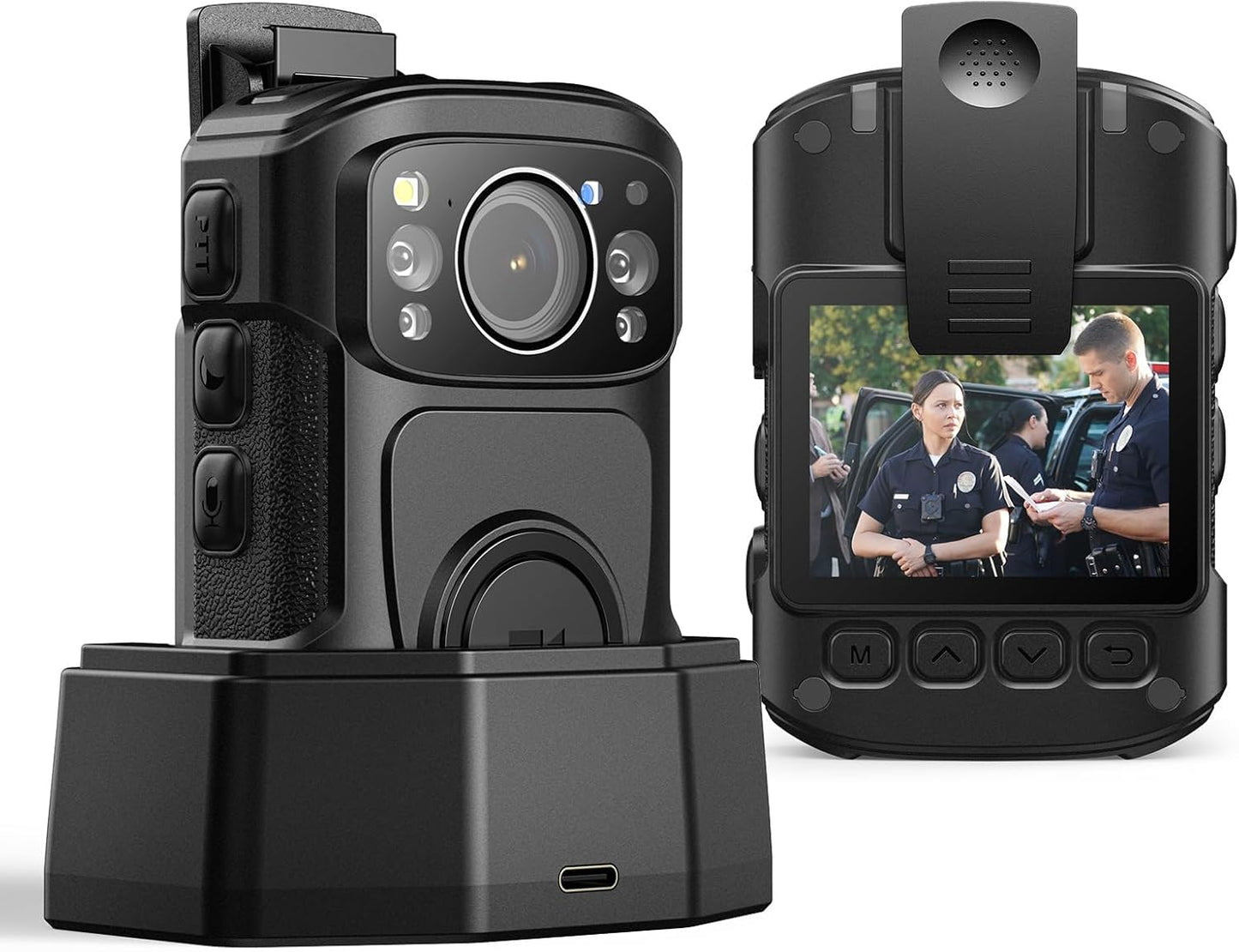 BOBLOV B4K5 256GB 4K Body Camera with Night Vision and GPS