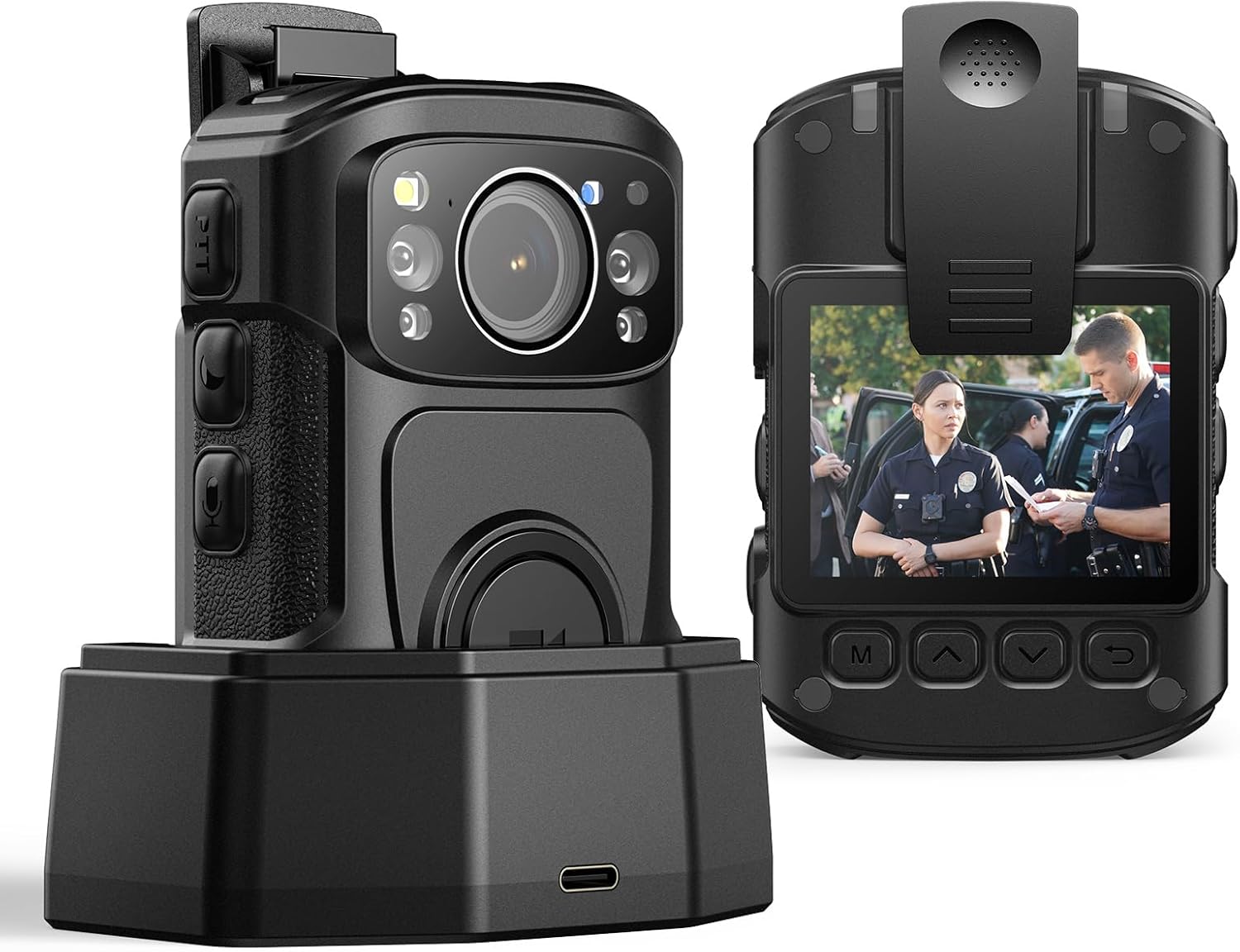 BOBLOV B4K5 256GB 4K Body Camera with Night Vision and GPS