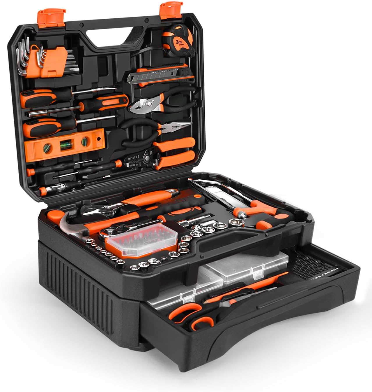 328-Piece Tool Set for Home & DIY Repairs - Complete Kit