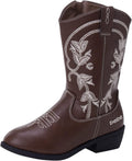 bebe Girls Cowboy Boots - Classic Western Cowgirl Boots for Kids