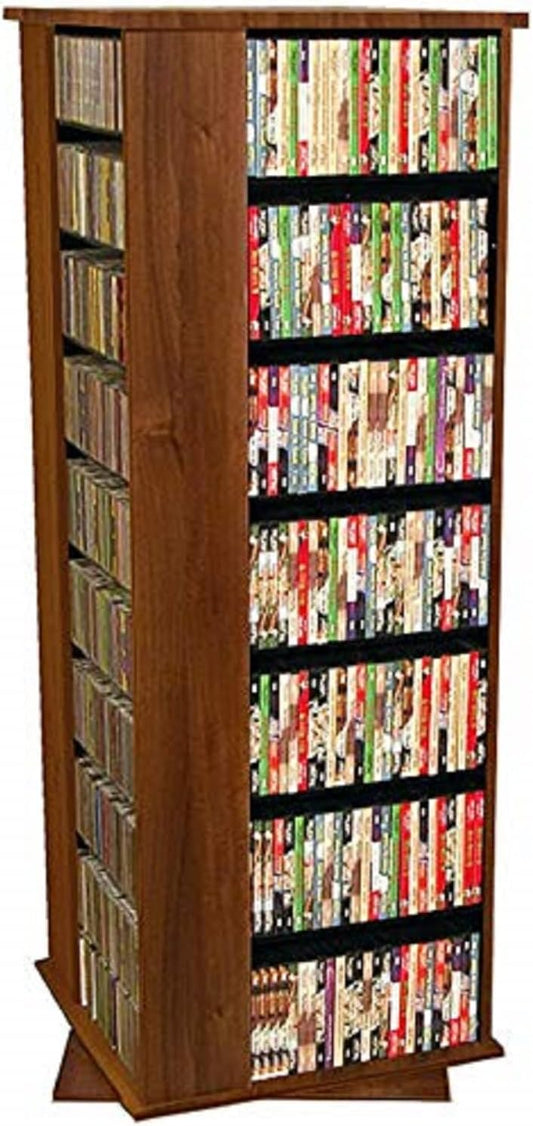 Venture Horizon Revolving Media Tower for CDs, DVDs, and Games