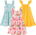 Girls 3-Pack Spring & Summer Toddler Dresses - Multipack