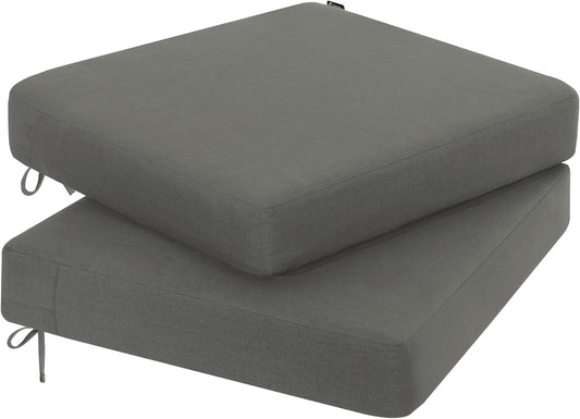 Favoyard Outdoor Chair Cushion Set of 2 for Garden Sofa Comfort