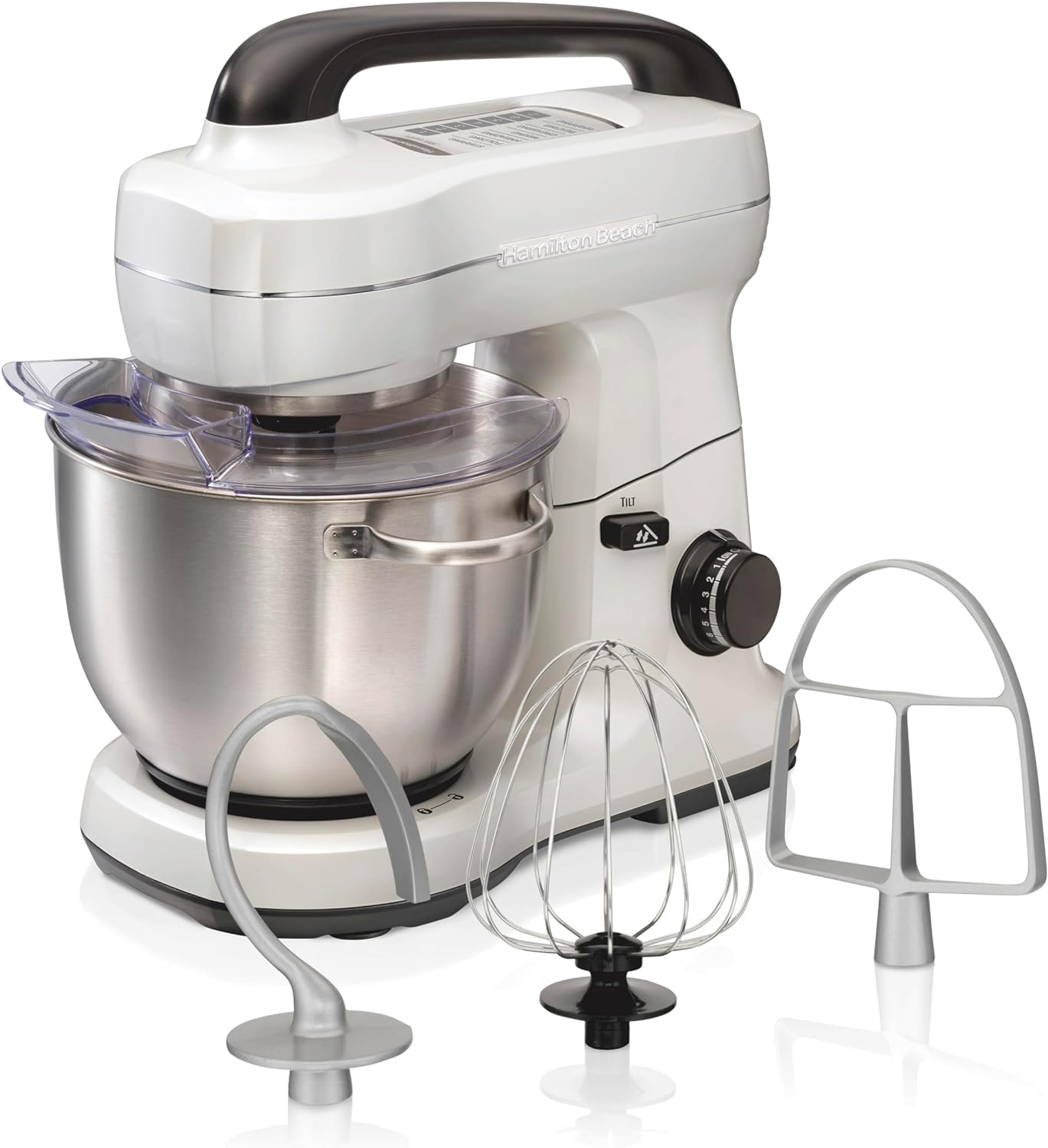 Hamilton Beach Electric Stand Mixer with 7 Speeds and Attachments