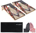 Cornhole Set Regulation Boards and Bags - Classic American Flag