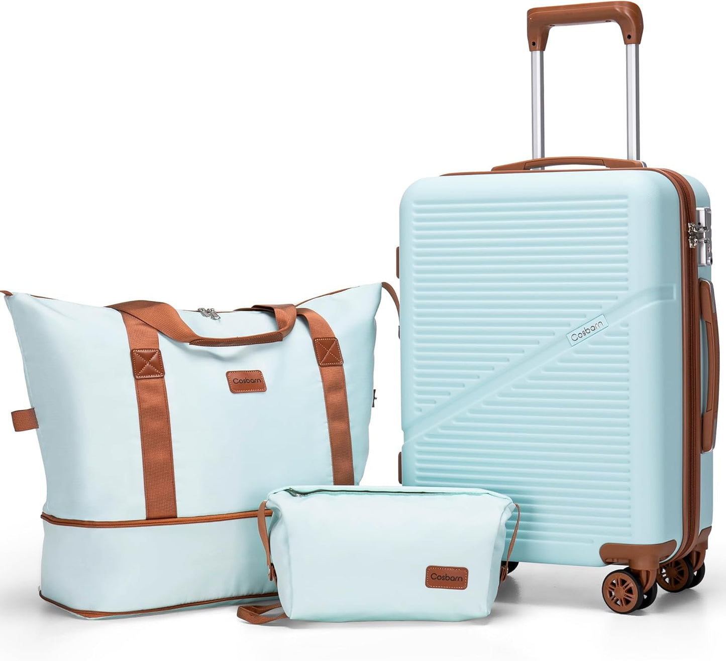 Carry On Luggage 22x14x9 Airline Approved with Wheels