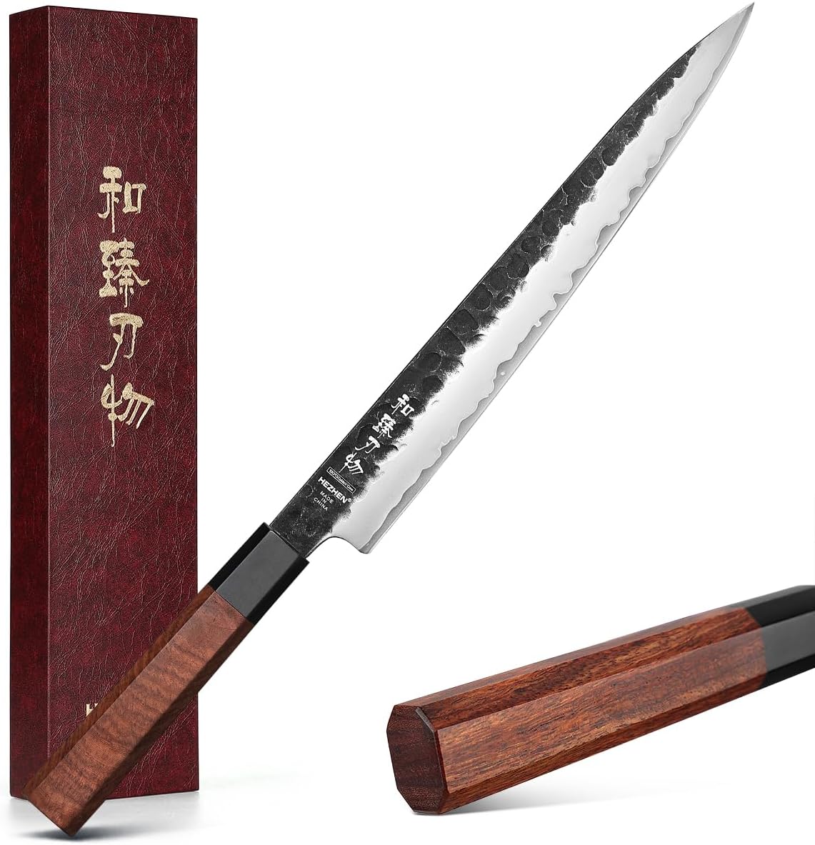 HEZHEN Carving Knife, 10 Inch High Carbon Meat Cutting Tool