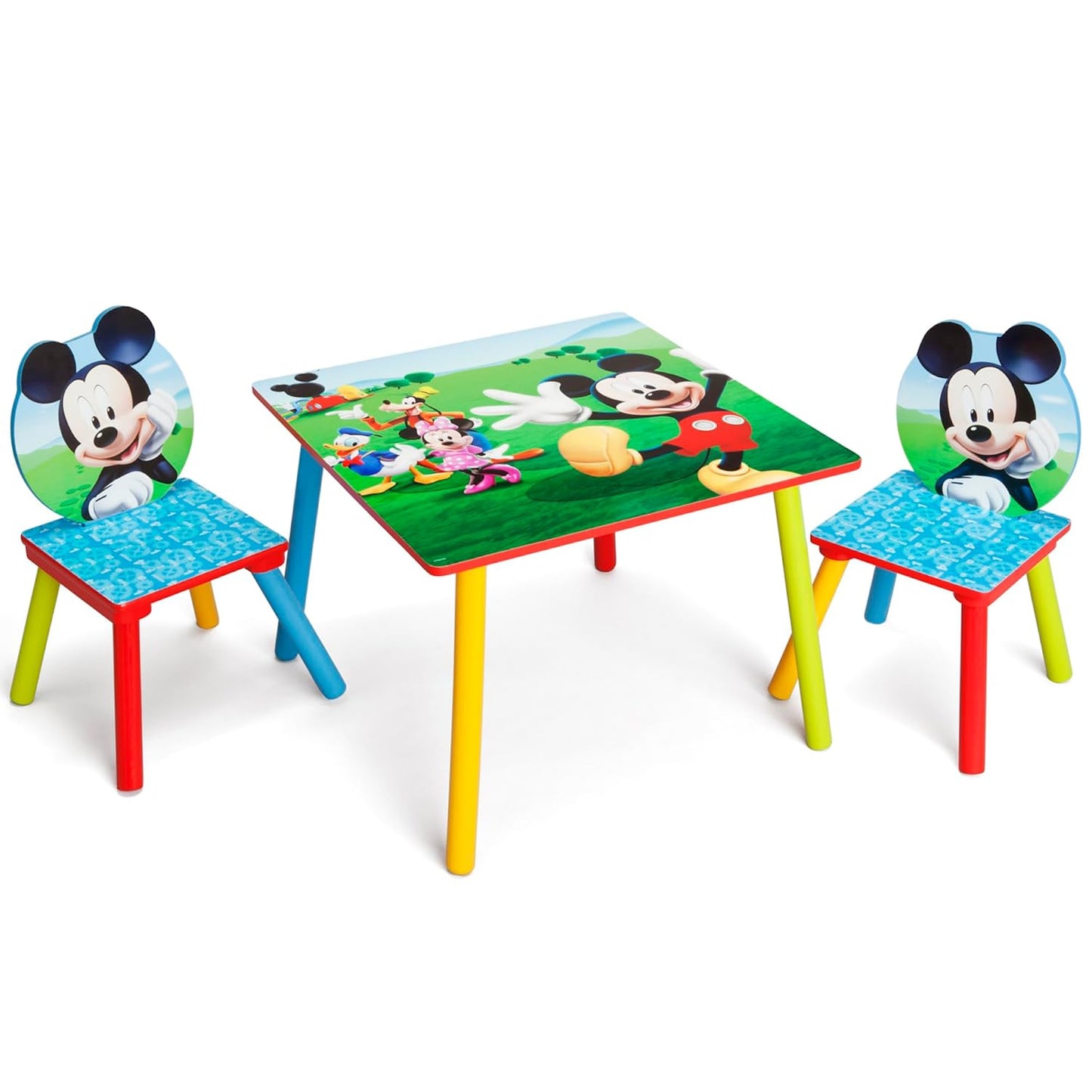 Delta Children Mickey Mouse Kids Table and Chair Set