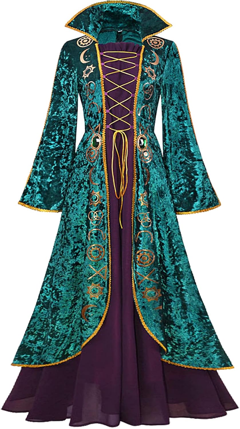 Winifred Sanderson Sisters Costumes Dress for Halloween Fun