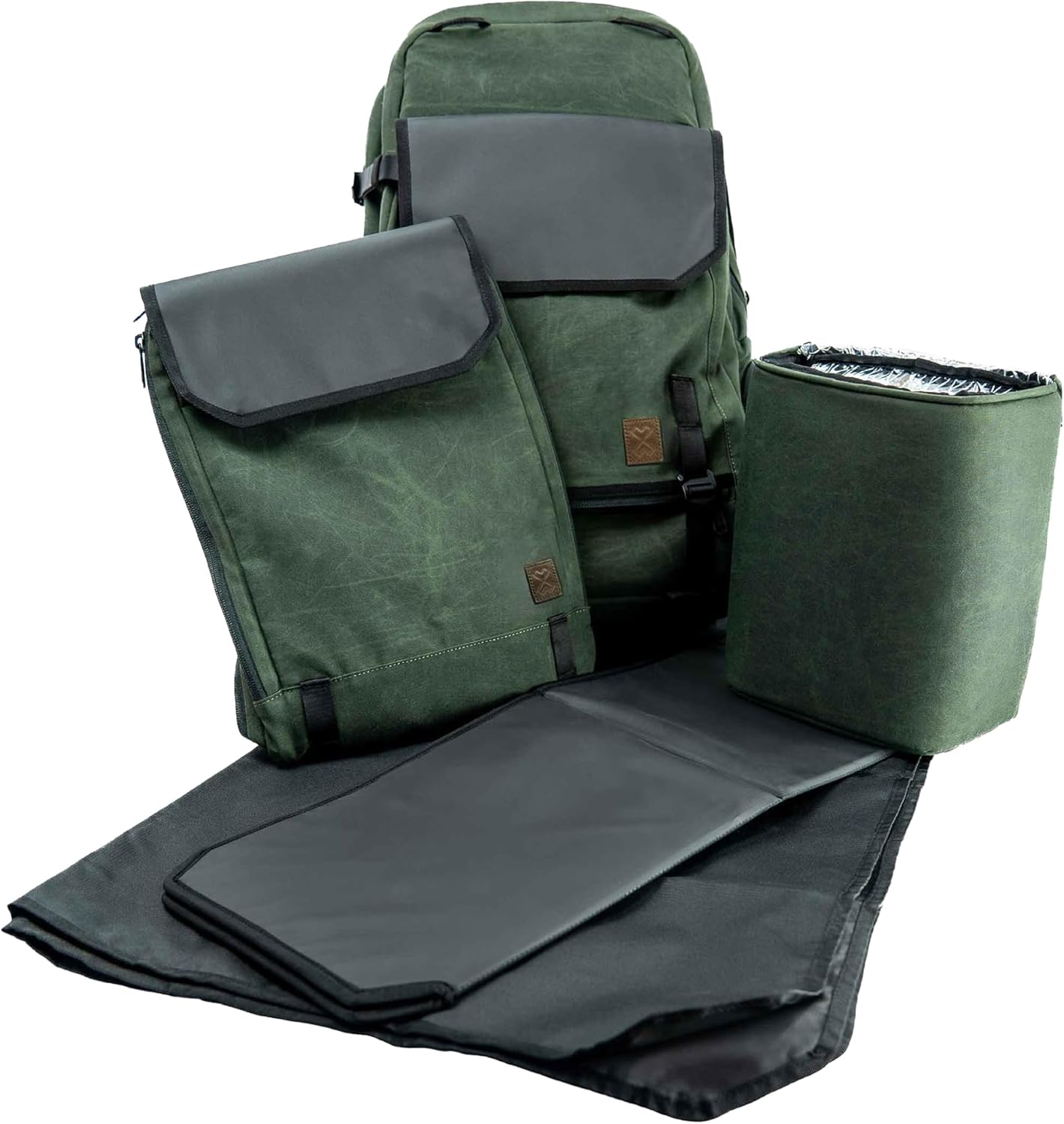 Durable 5-in-1 Adventure Backpack - Milk X Whiskey