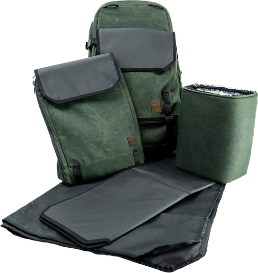 Durable 5-in-1 Adventure Backpack - Milk X Whiskey