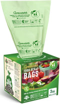 UNNI Compostable Trash Bags 3 Gallon Value Pack - Extra Thick Liners