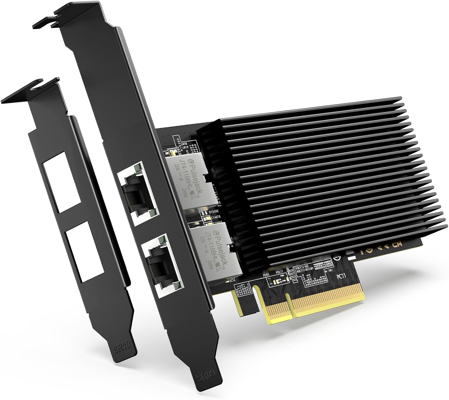 VIMIN 10G PCI-E Network Card Dual RJ45 Ports 10Gbps