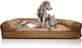Orthopedic Dog Bed for Large Dogs - Quilted Sofa, Jumbo/XL