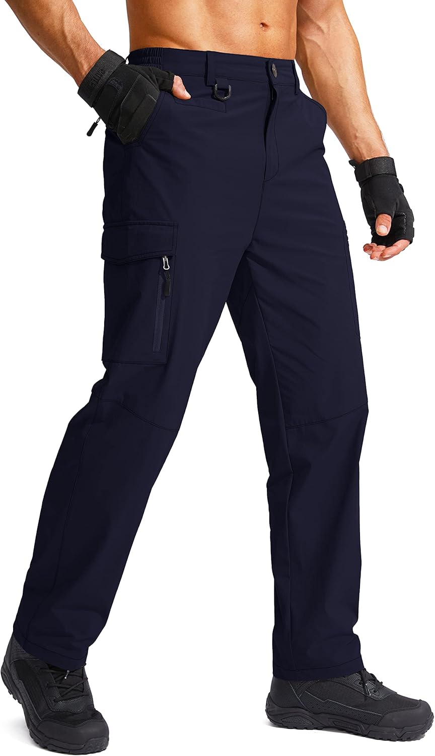 G Gradual Men's Hiking Cargo Pants Lightweight Quick Dry Tactical