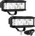 Auxbeam 5in 68W Offroad Driving Lights - Compact Side Shooter Beam