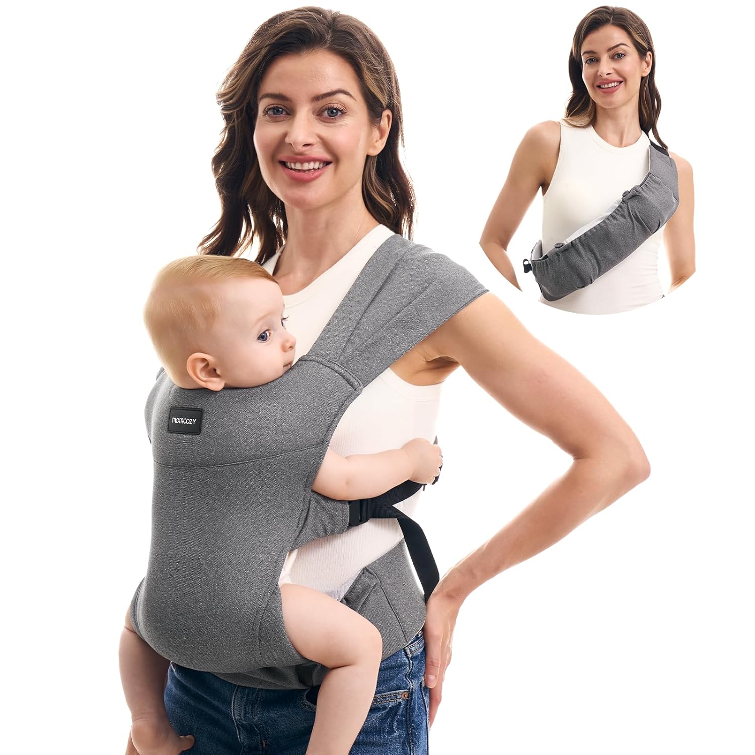 Momcozy Portable Baby Carrier for Effortless Travel and Comfort