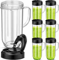 Bullet Blender Cups Set 6-Pack 22 oz Replacement Cups - Tall Mugs