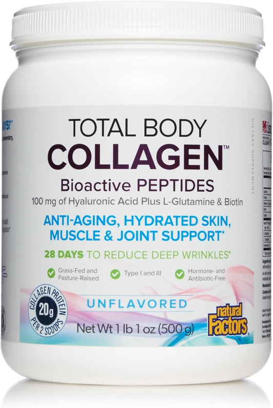 Natural Factors Total Body Collagen for Healthy Skin & Hair