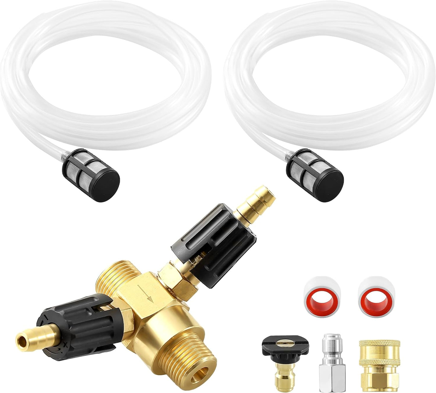 JOEJET Downstream Injector for Pressure Washer - Adjustable Kit