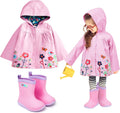 Toddler Raincoat and Boots Set for Kids - Cute and Functional