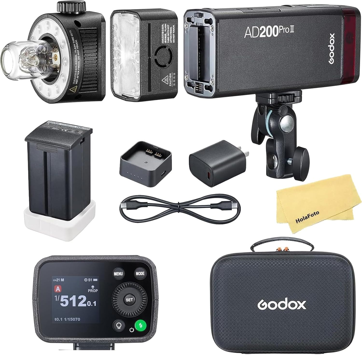 GODOX AD200 Pro II Pocket Flash Strobe for Canon Sony Nikon