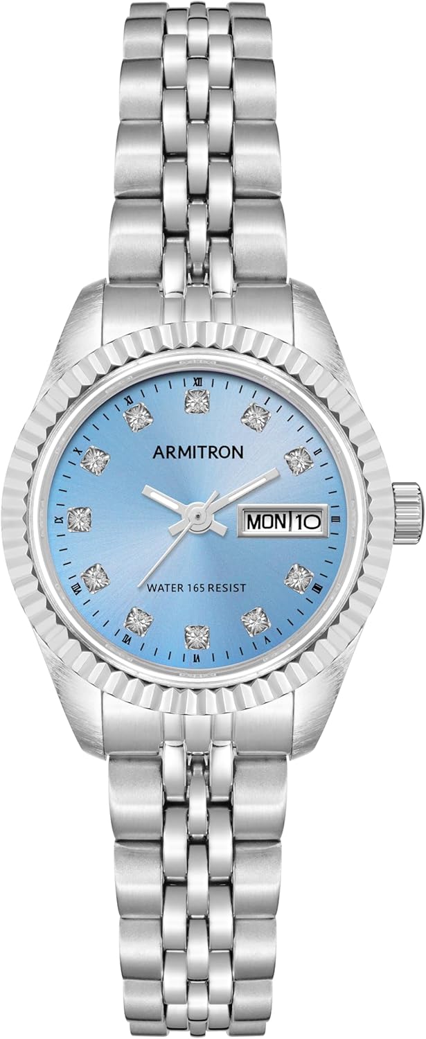 Armitron Women's Crystal Accented Bracelet Watch for Elegance