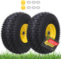 15x6.00-6nhs Lawn Mower Tires for Riding Mowers - 2 Pack