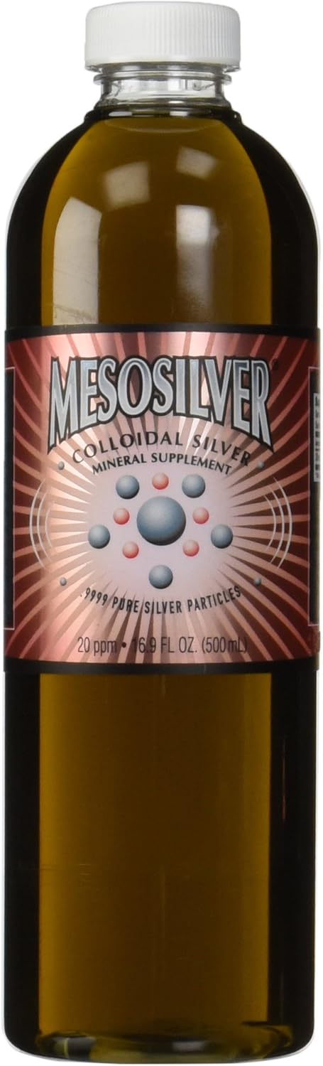 MesoSilver 20 ppm Colloidal Silver for Superior Bioavailability