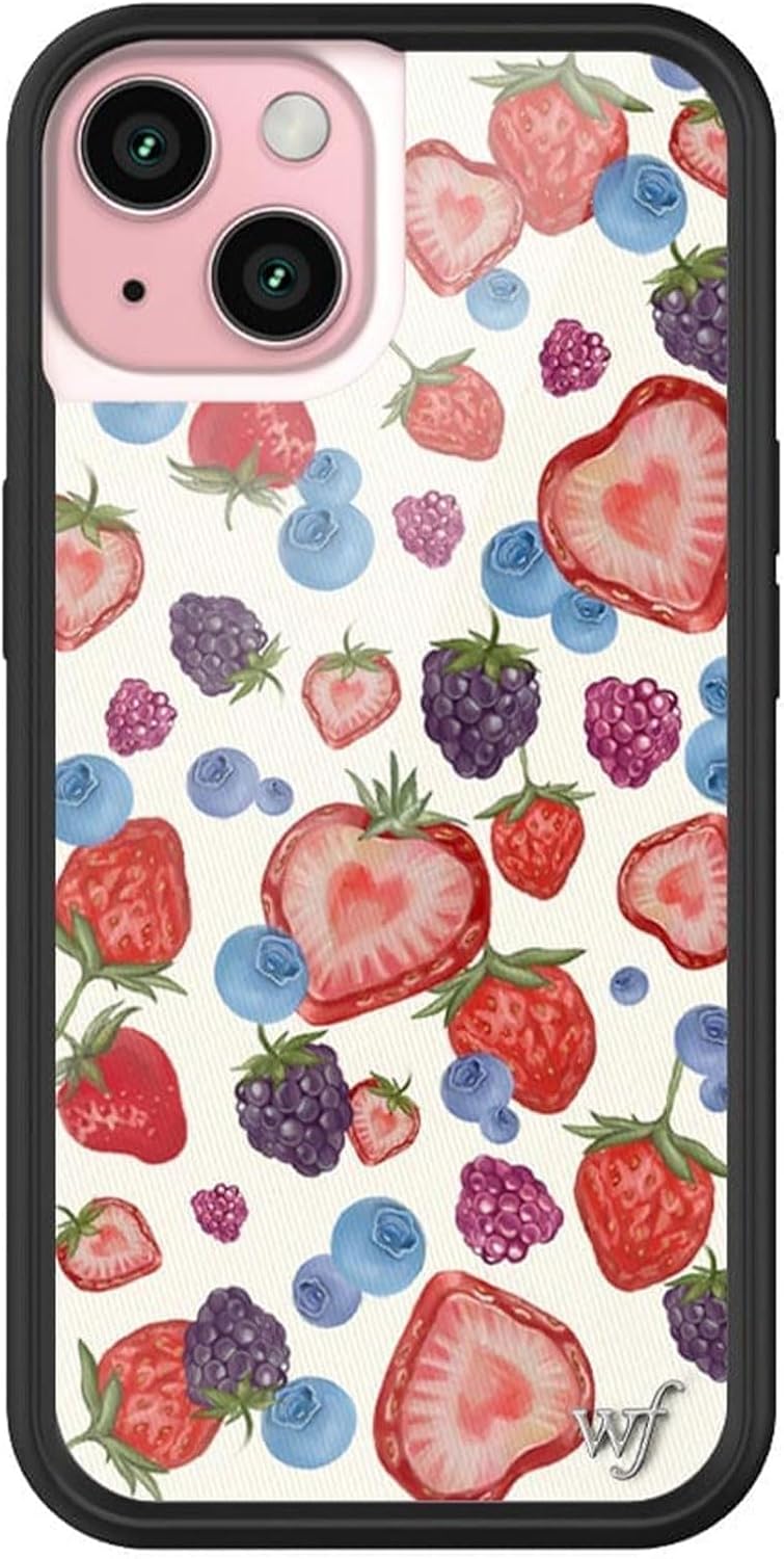 Wildflower Cases Fruit Tart Case for iPhone 15 - Stylish & Unique