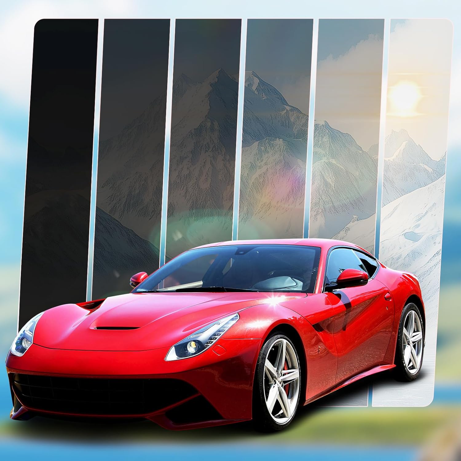Ceramic Car Window Tint 15% VLT for Privacy and UV Protection