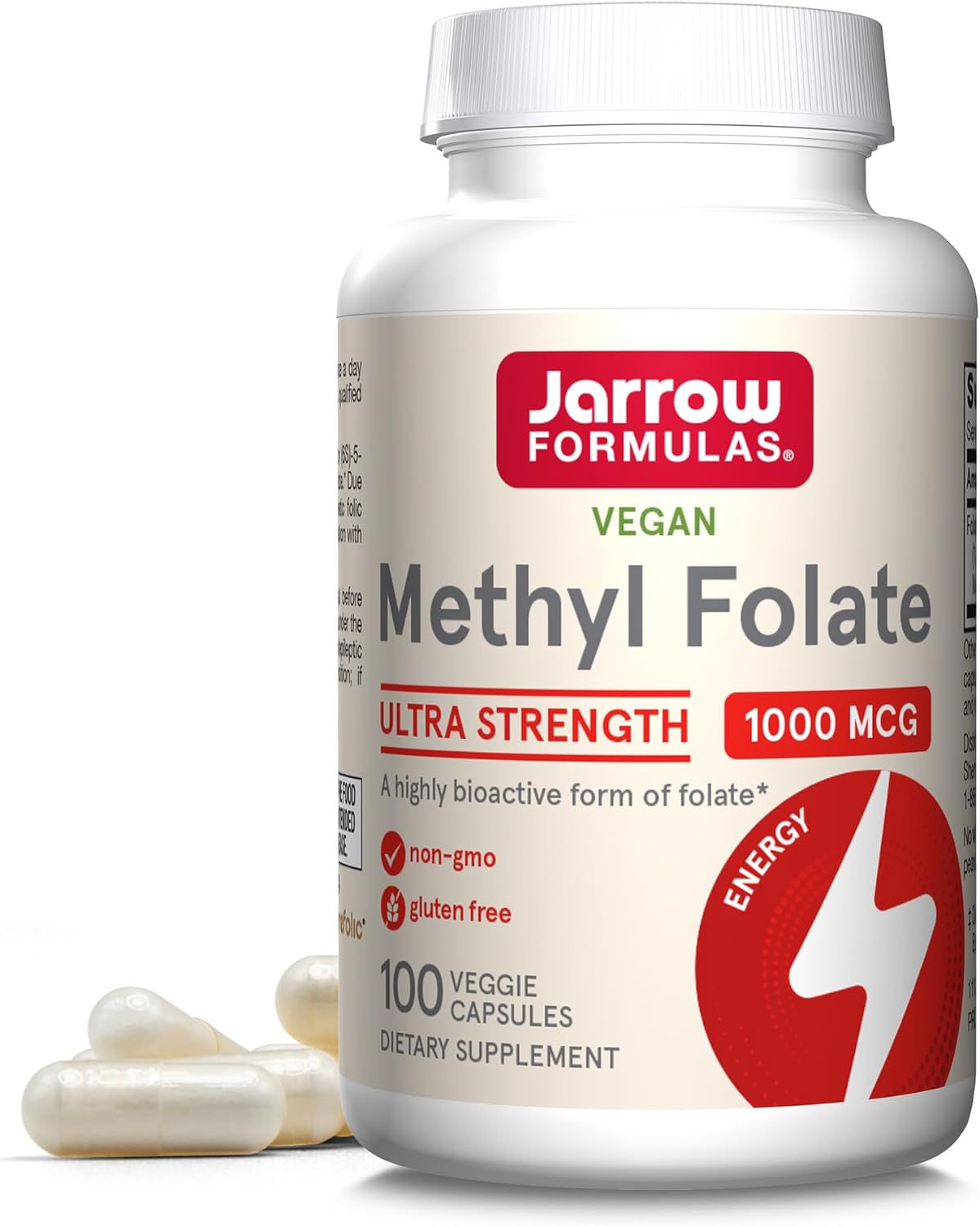 Methyl Folate 1000 mcg - Highly Active Folate Supplement