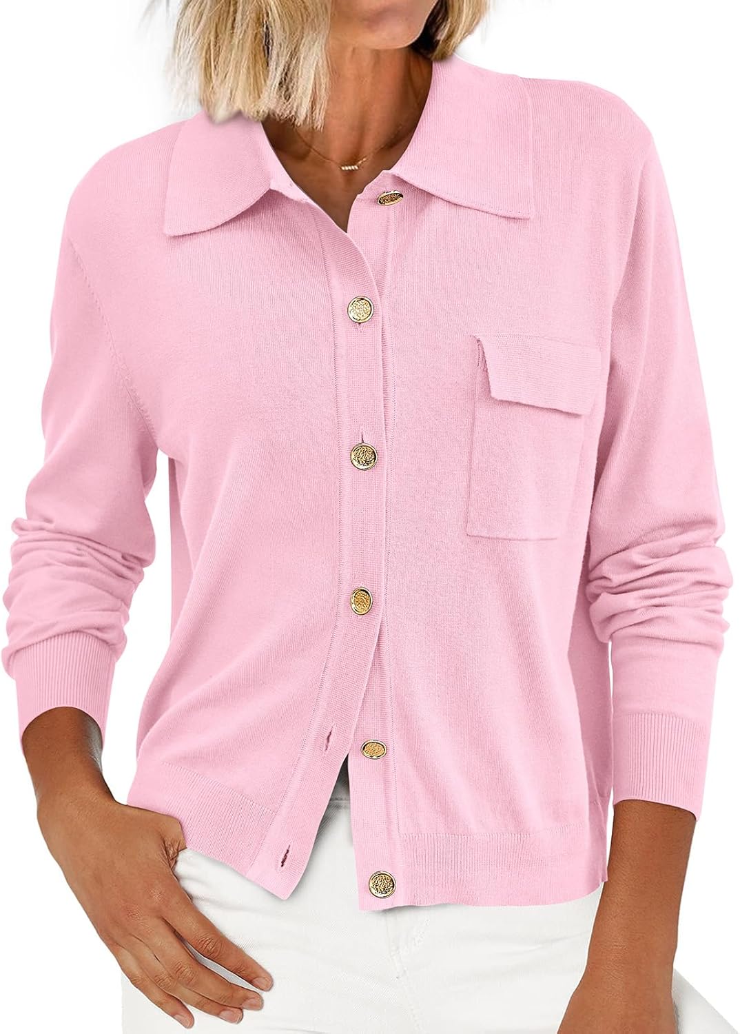 PRETTYGARDEN Women's Lightweight Cardigan for Dressy Casual Tops