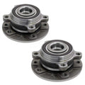 TRQ Rear Wheel Bearing & Hub Assembly Set Compatible with Fiat 500X