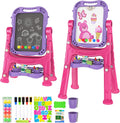 Amagoing Easel for Kids Adjustable Double-Side Art Easel - Portable