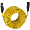 LyxPro 250 ft XLR Microphone Cable Balanced Male to Female - Reliable