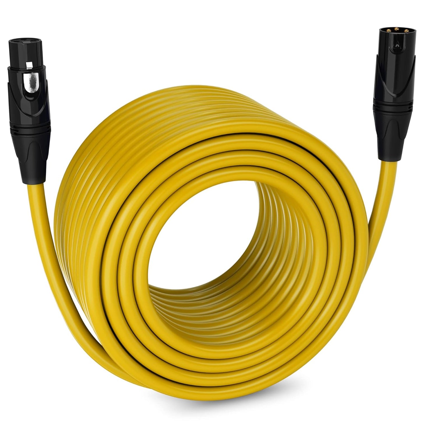 LyxPro 250 Feet XLR Microphone Cable for Pro Audio Performance